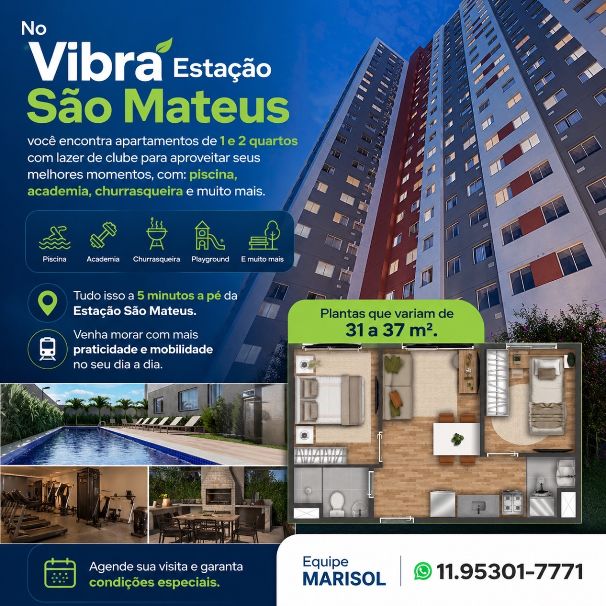 Apartamento em Sao Mateus