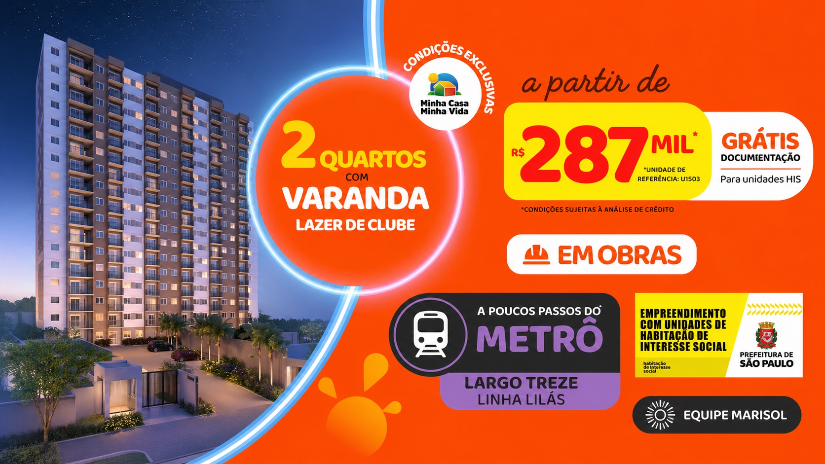 Apartamento em Santo Amaro