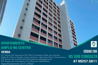 Venda - Apartamento (Padrão) - Centro - São Bento do Sul/SC - Cod. 298