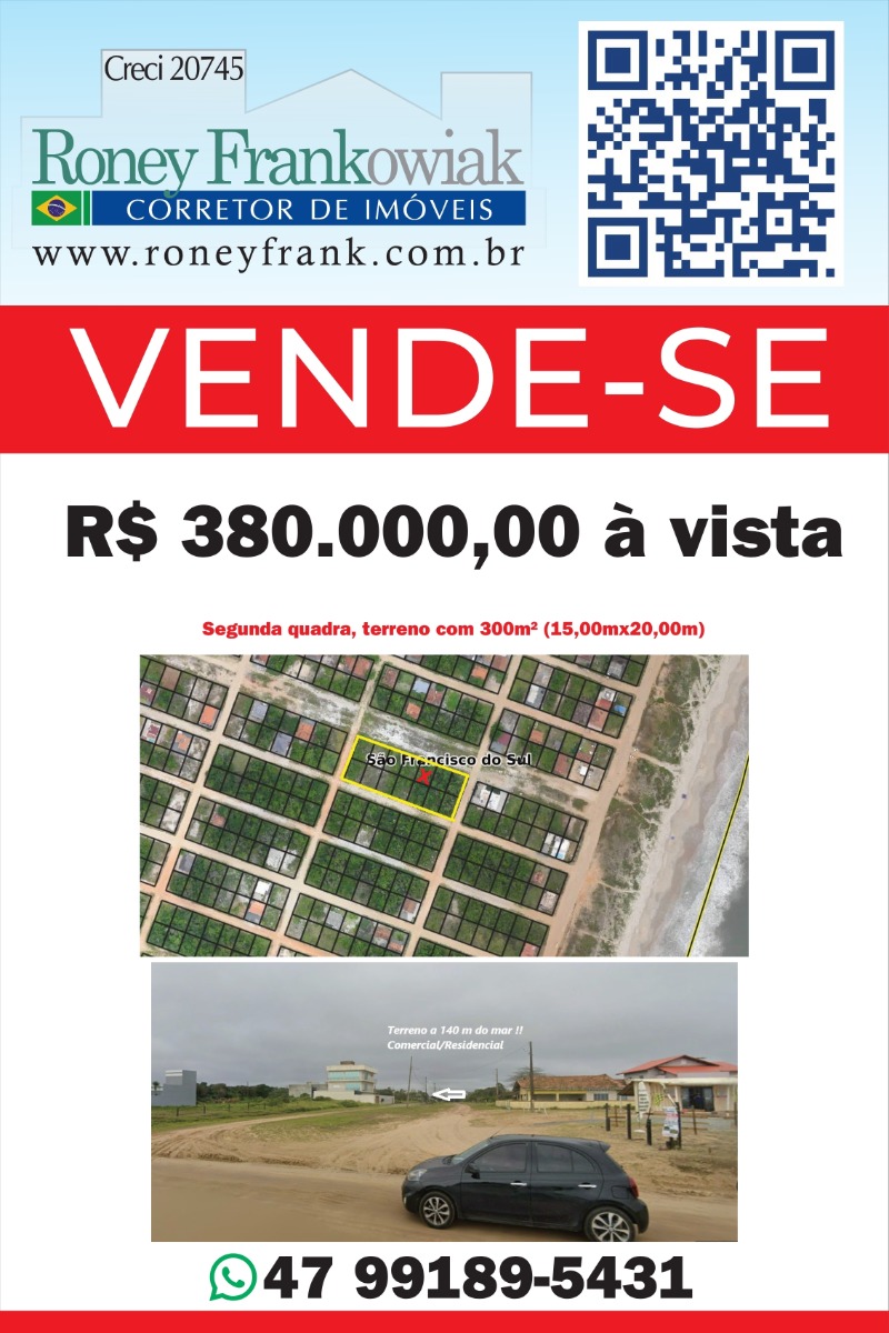 Terreno em São Francisco do Sul