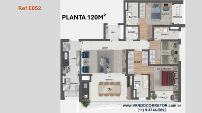 Venda - Apartamento (Alto Padrão) - Paraíso - São Paulo/SP - Cod. E052