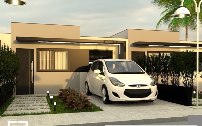 Lançamento - Casa (Térreo) - Jardim Santos Dumont I - Mogi das Cruzes/SP - Cod. IMOB3